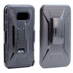 Wholesale Samsung S8 Plus Holster Combo Belt Clip Case (Black)